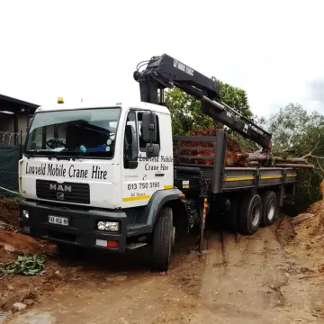 Picture of the HIAB truck