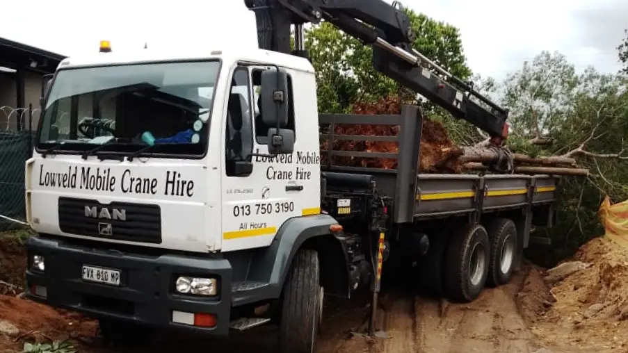 Picture of the HIAB truck